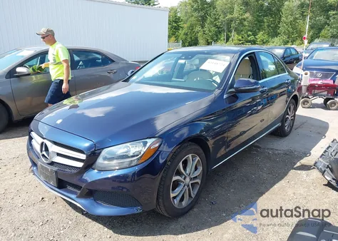 2016 Mercedes-Benz C 300 4Matic from USA, damaged, VIN WDDWF4KB1GR162682